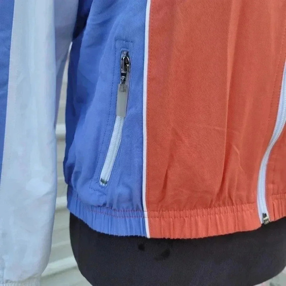 NWT $54 VTG Koret Sundance Coral Bomber Jacket Zip Front Womens sz S (6-8) - Picture 7 of 11